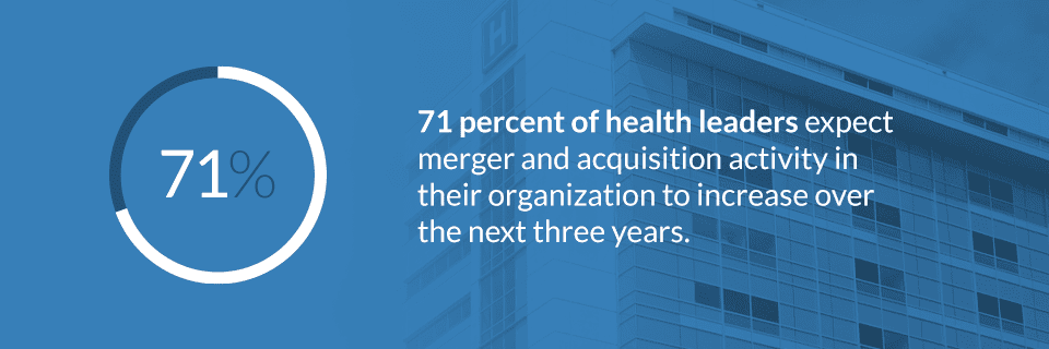 increase in healthcare merger activity